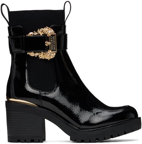 versace jeans couture boots black|versace couture sneakers women's.